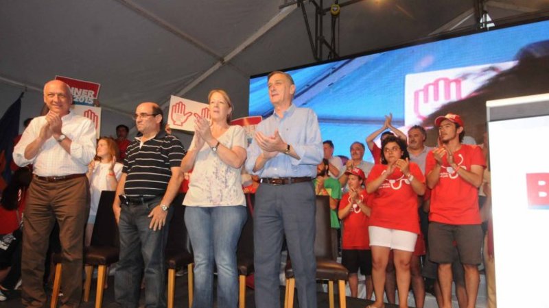 Binner lanzó su precandidatura y ratificó su rechazo a un acuerdo con Macri y Massa