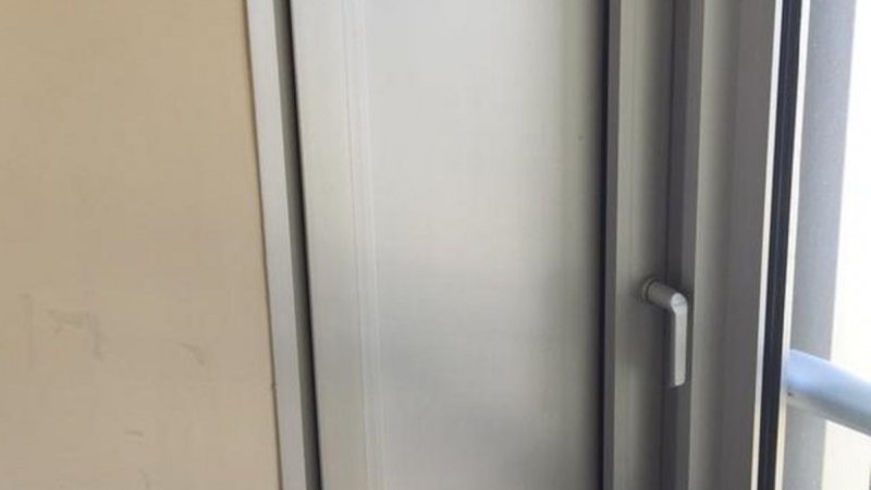 Así es el tercer acceso donde encontraron una huella y una pisada