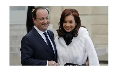 Hollande le agradeció a Cristina el apoyo Hollande le agradeció a Cristina el apoyo