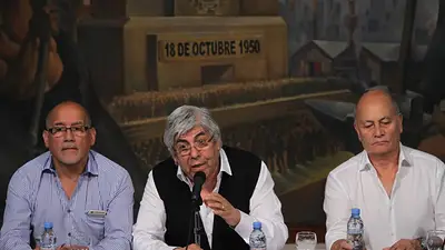 La CGT de Moyano se reúne para avanzar en medidas de fuerza contra Ganancias La CGT de Moyano se reúne para avanzar en medidas de fuerza contra Ganancias
