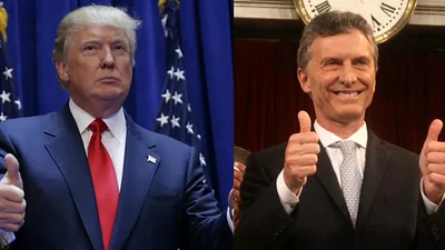 El hijo de Donald Trump comparó a su padre con Mauricio Macri El hijo de Donald Trump comparó a su padre con Mauricio Macri