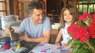 Macri se fisuró una costilla jugando con Antonia y tendrá que realizar reposo Macri se fisuró una costilla jugando con Antonia y tendrá que realizar reposo
