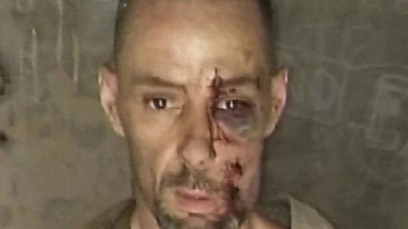 El llamativo deterioro físico de Martín Lanatta tras volcar con su camioneta