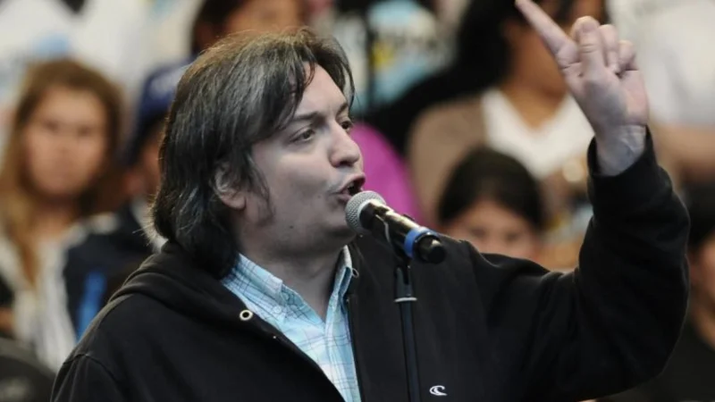 Máximo Kirchner sobre Victor Hugo: "Este Gobierno calla a quien no se disciplina"