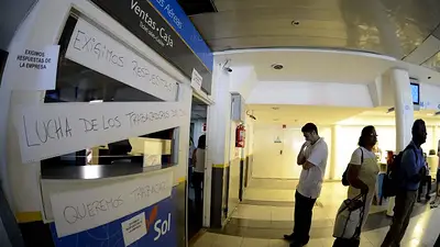 Fuerte contrapunto entre Cambiemos y el FpV por la quiebra de Sol Fuerte contrapunto entre Cambiemos y el FpV por la quiebra de Sol