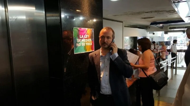 Cuatro días después de los fallos, Sabbatella pudo entrar a la AFSCA