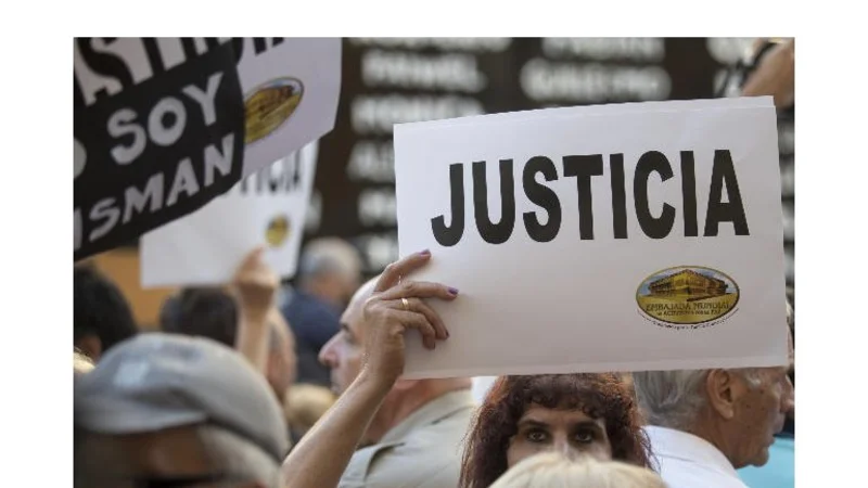 Marcha a un año de la muerte de Alberto Nisman