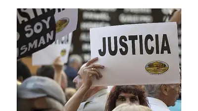 Marcha a un año de la muerte de Alberto Nisman Marcha a un año de la muerte de Alberto Nisman