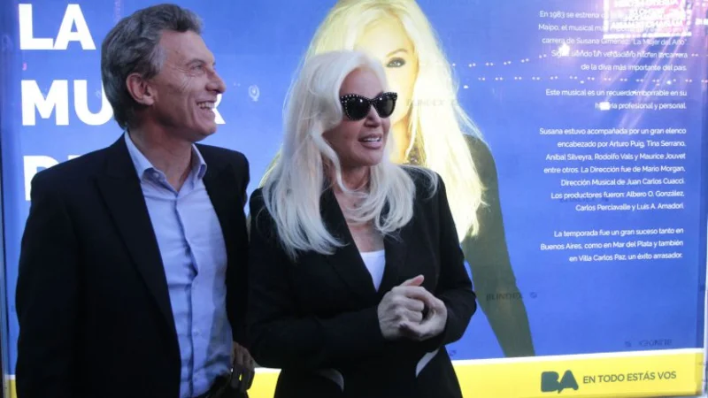 Susana Giménez salió a defender a Macri: "Su gobierno es maravilloso"