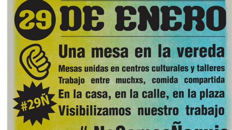 29Ñ: convocan a una "ñoquiada" contra los despidos