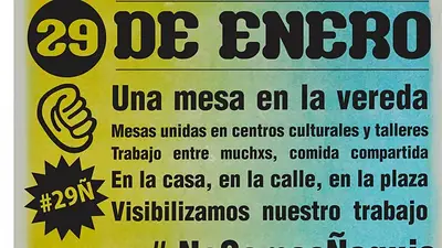 29Ñ: convocan a una "ñoquiada" contra los despidos 29Ñ: convocan a una "ñoquiada" contra los despidos