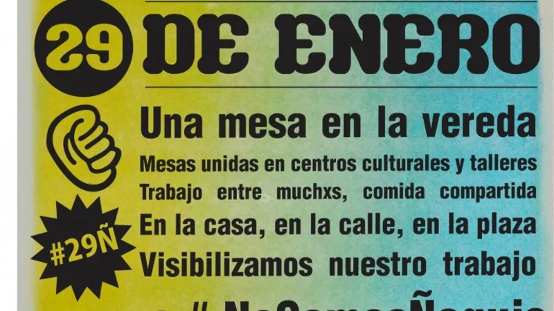 29Ñ: convocan a una "ñoquiada" contra los despidos