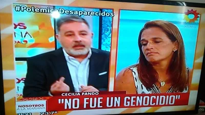 Cecilia Pando volvió a encender la polémica: "La dictadura no fue un genocidio" Cecilia Pando volvió a encender la polémica: "La dictadura no fue un genocidio"