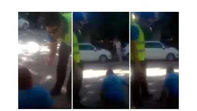 Video: un agente de tránsito lo obligó a demostrar su incapacidad Video: un agente de tránsito lo obligó a demostrar su incapacidad