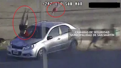 Huían de la policía y atropellaron a una mujer y a su beba Huían de la policía y atropellaron a una mujer y a su beba