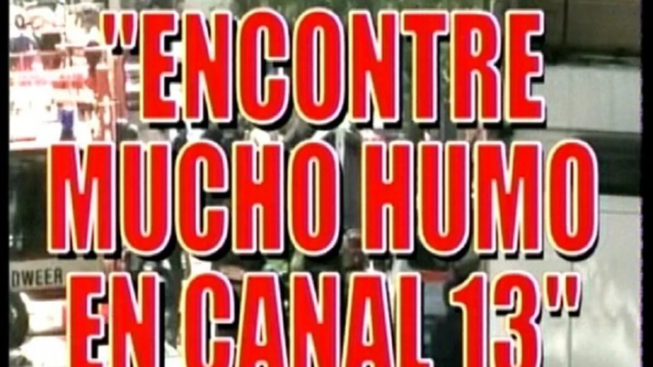 Incendio en Canal 13: las placas de Crónica volvieron a ser furor