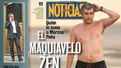 La dura tapa de Noticias sobre el "autoritario" Marcos Peña La dura tapa de Noticias sobre el "autoritario" Marcos Peña