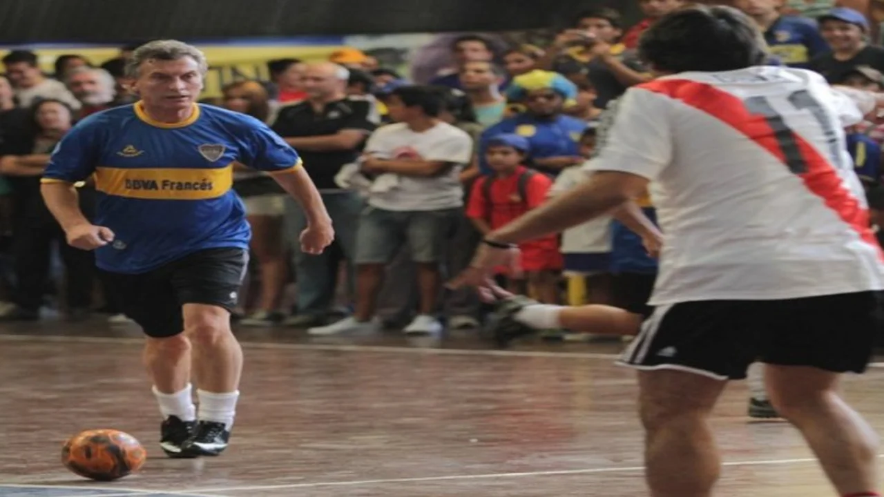 Macri aseguró que "por aclamación de la ciudadanía" se terminó el Fútbol para Todos