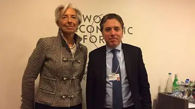 Dujovne, tras la reunión con Lagarde: "Queremos una relación cordial y madura con el FMI" Dujovne, tras la reunión con Lagarde: "Queremos una relación cordial y madura con el FMI"
