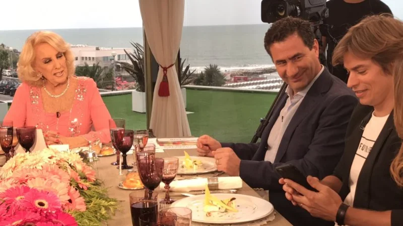 Legrand increpó en vivo a Regazzoni y le hizo pasar un incómodo momento al aire