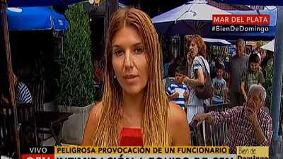 Funcionario de Mar del Plata intimidó a C5N y le impidió hacer un móvil Funcionario de Mar del Plata intimidó a C5N y le impidió hacer un móvil