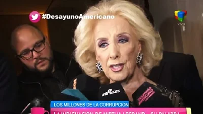 Mirtha Legrand también opinó de la escucha entre CFK y Parrilli Mirtha Legrand también opinó de la escucha entre CFK y Parrilli