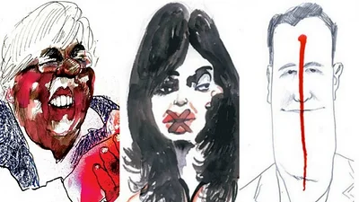 Las otras polémicas caricaturas de Sabat contra Cristina Kirchner Las otras polémicas caricaturas de Sabat contra Cristina Kirchner