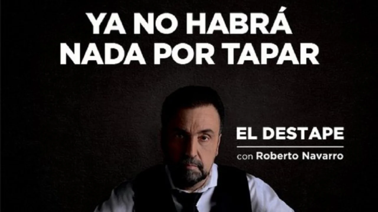 Roberto Navarro anunció su regreso a la televisión