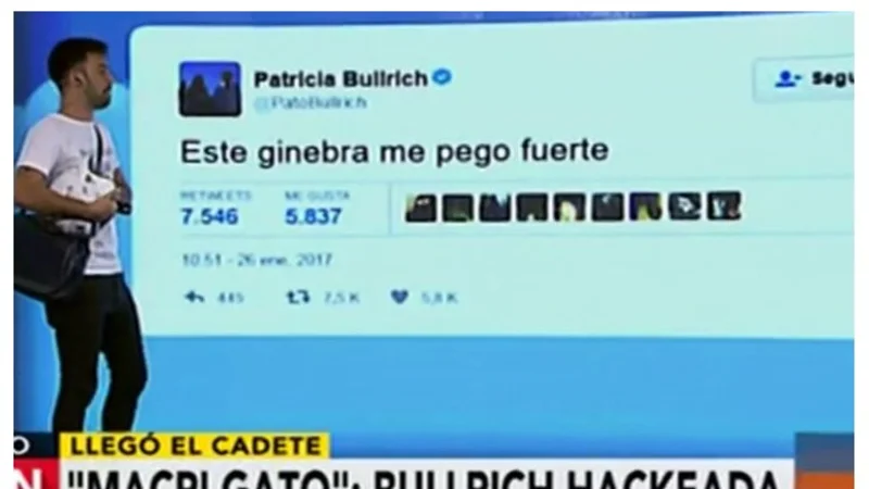 Exaltado, el Cadete develó los mensajes entre Bullrich y Aguad por los hackeos