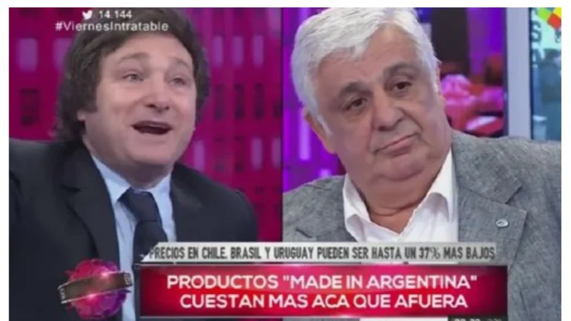 Tenso cruce entre Samid y Milei en Intratables: "Llevas tu ignorancia con orgullo"