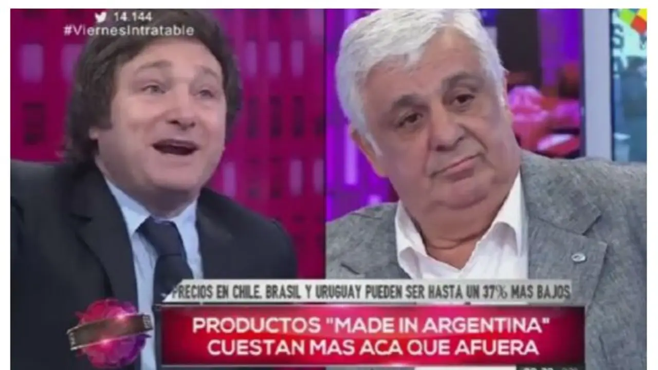 Tenso cruce entre Samid y Milei en Intratables: "Llevas tu ignorancia con orgullo"