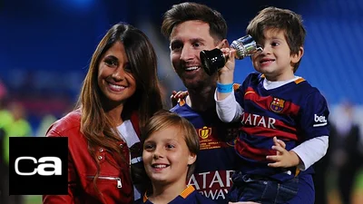 Así recibió el año Lionel Messi en Rosario Así recibió el año Lionel Messi en Rosario