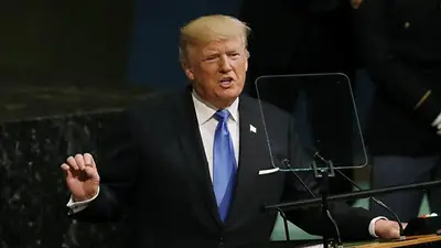 Trump amenazó por Twitter a Corea del Norte: "Mi botón nuclear es más grande y poderoso" Trump amenazó por Twitter a Corea del Norte: "Mi botón nuclear es más grande y poderoso"