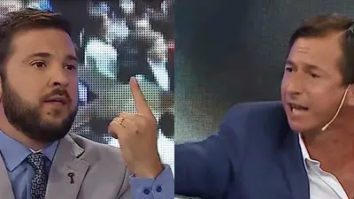 Brancatelli cruzó a Lipovetsky y terminaron a los gritos en vivo Brancatelli cruzó a Lipovetsky y terminaron a los gritos en vivo