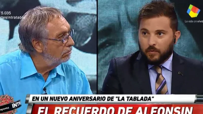 El duro cruce entre Luis Brandoni y Diego Brancatelli en Intratables