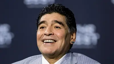 Maradona le envió su apoyo a Lula da Silva Maradona le envió su apoyo a Lula da Silva