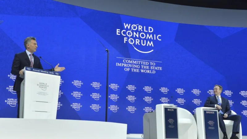 Foro de Davos | Macri dijo que redujo la corrupción, la inflación, la pobreza y el desempleo