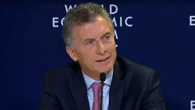 Foro de Davos: el chiste de Mauricio Macri sobre el Presidente de México Foro de Davos: el chiste de Mauricio Macri sobre el Presidente de México