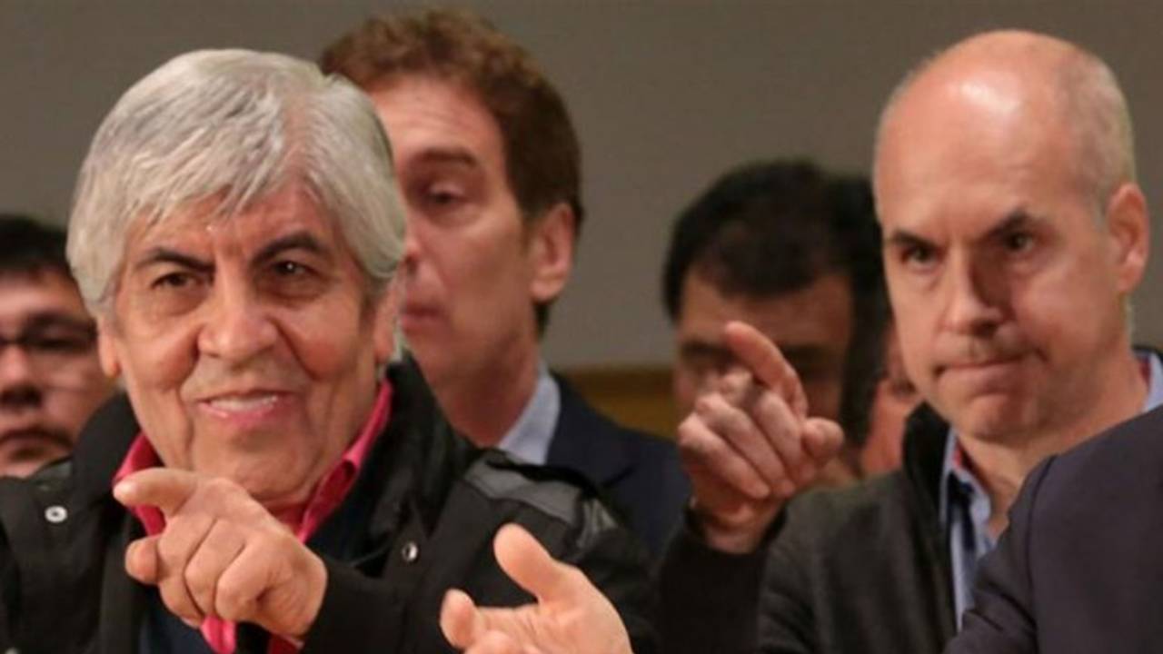 Larreta sobre Moyano: "La Argentina no está más para estas patoteadas"