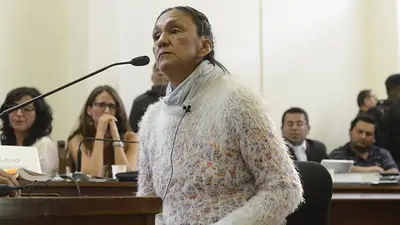 Milagro Sala pidió no entrar en la discusión sobre los presos políticos Milagro Sala pidió no entrar en la discusión sobre los presos políticos