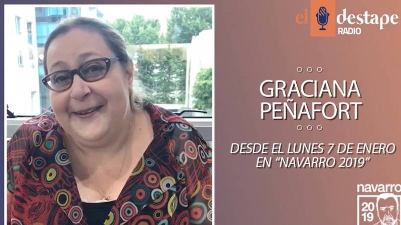Graciana Peñafort se suma a El Destape Radio