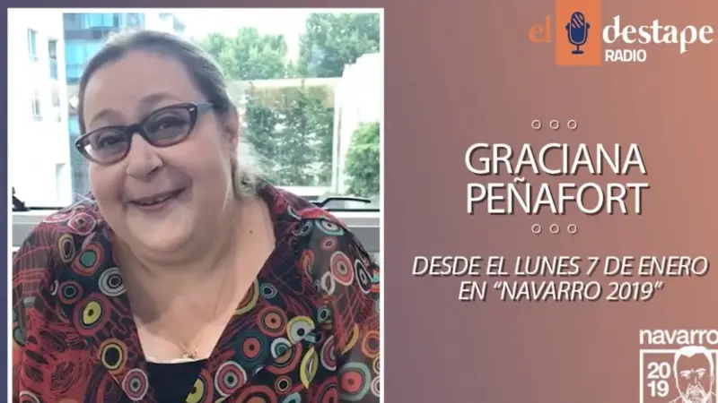 Graciana Peñafort se suma a El Destape Radio