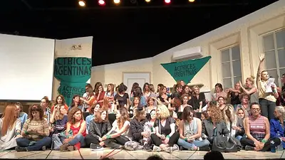 Denuncian al colectivo de Actrices Argentinas por asociación ilícita Denuncian al colectivo de Actrices Argentinas por asociación ilícita