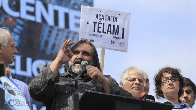 Baradel denunció un ataque troll del Gobierno para deslegitimar el reclamo docente