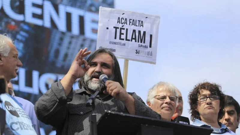 Baradel denunció un ataque troll del Gobierno para deslegitimar el reclamo docente