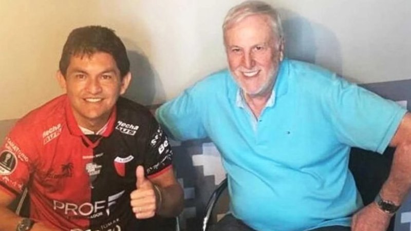 Luis "Pulga" Rodríguez, el candidato del PJ para las elecciones 2019, firmó con Colón