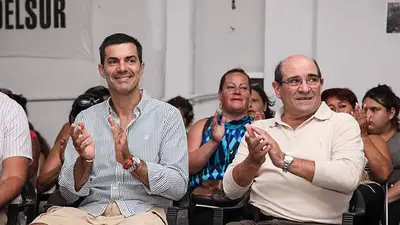 Con vistas a las elecciones, Urtubey se mostró junto a Tumini en Mar del Plata Con vistas a las elecciones, Urtubey se mostró junto a Tumini en Mar del Plata