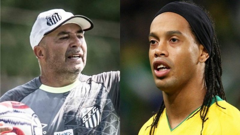 Sampaoli hizo enojar a todo Brasil por un error que involucró a Ronaldinho