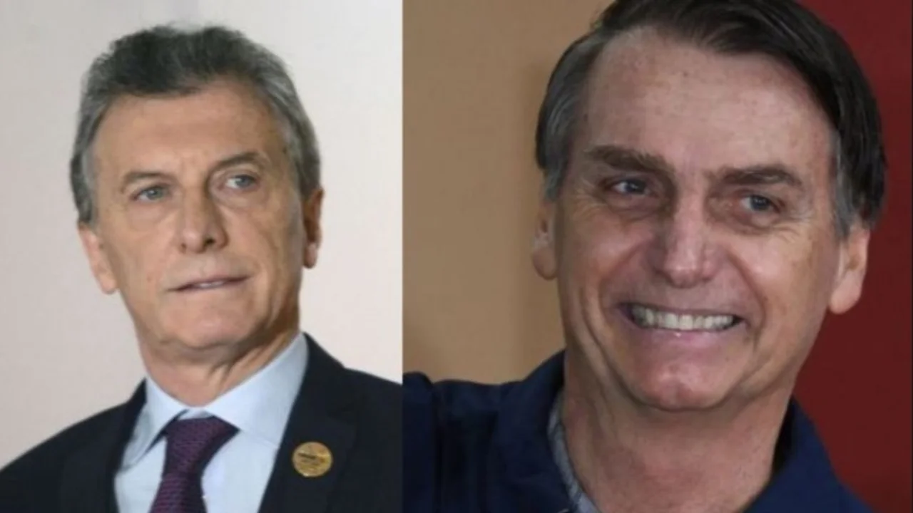 Mauricio Macri llegó a Brasil y se reúne con el fascista Jair Bolsonaro