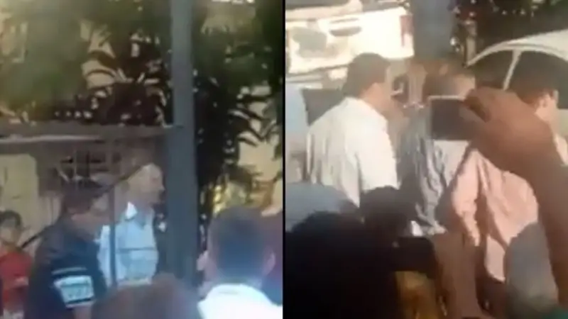 En Chaco, vecinos inundados repudiaron la visita de Mauricio Macri: "Gato, chorro" En Chaco, vecinos inundados repudiaron la visita de Mauricio Macri: "Gato, chorro"